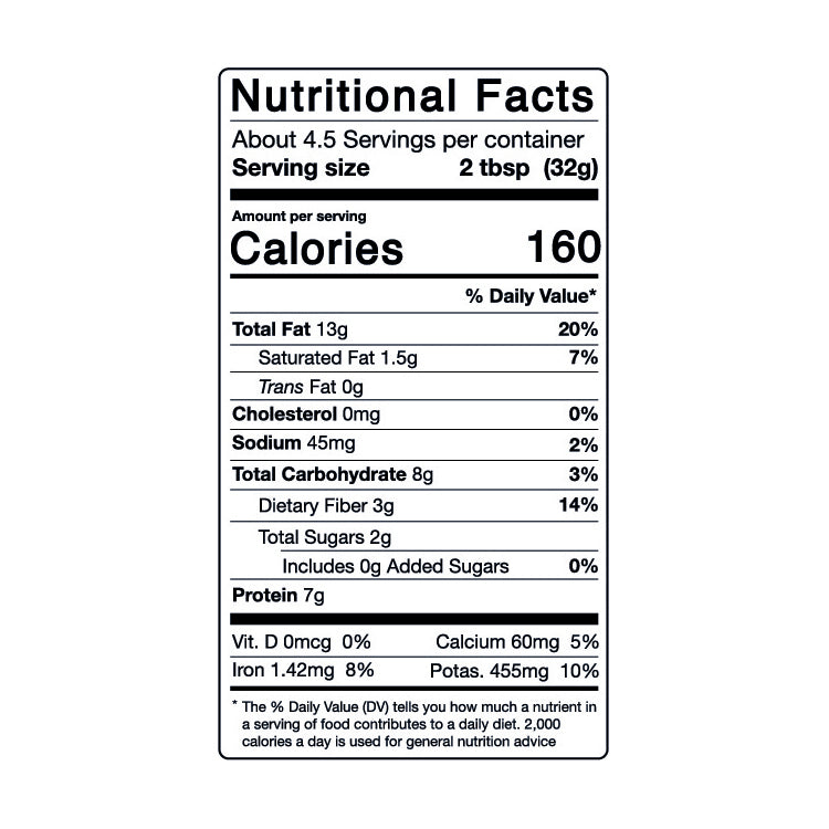 Roasted + Sea Salted Pistachio Butter