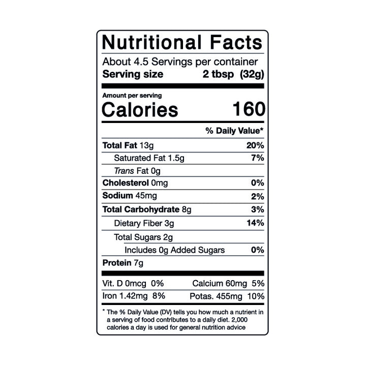 Roasted + Sea Salted Pistachio Butter