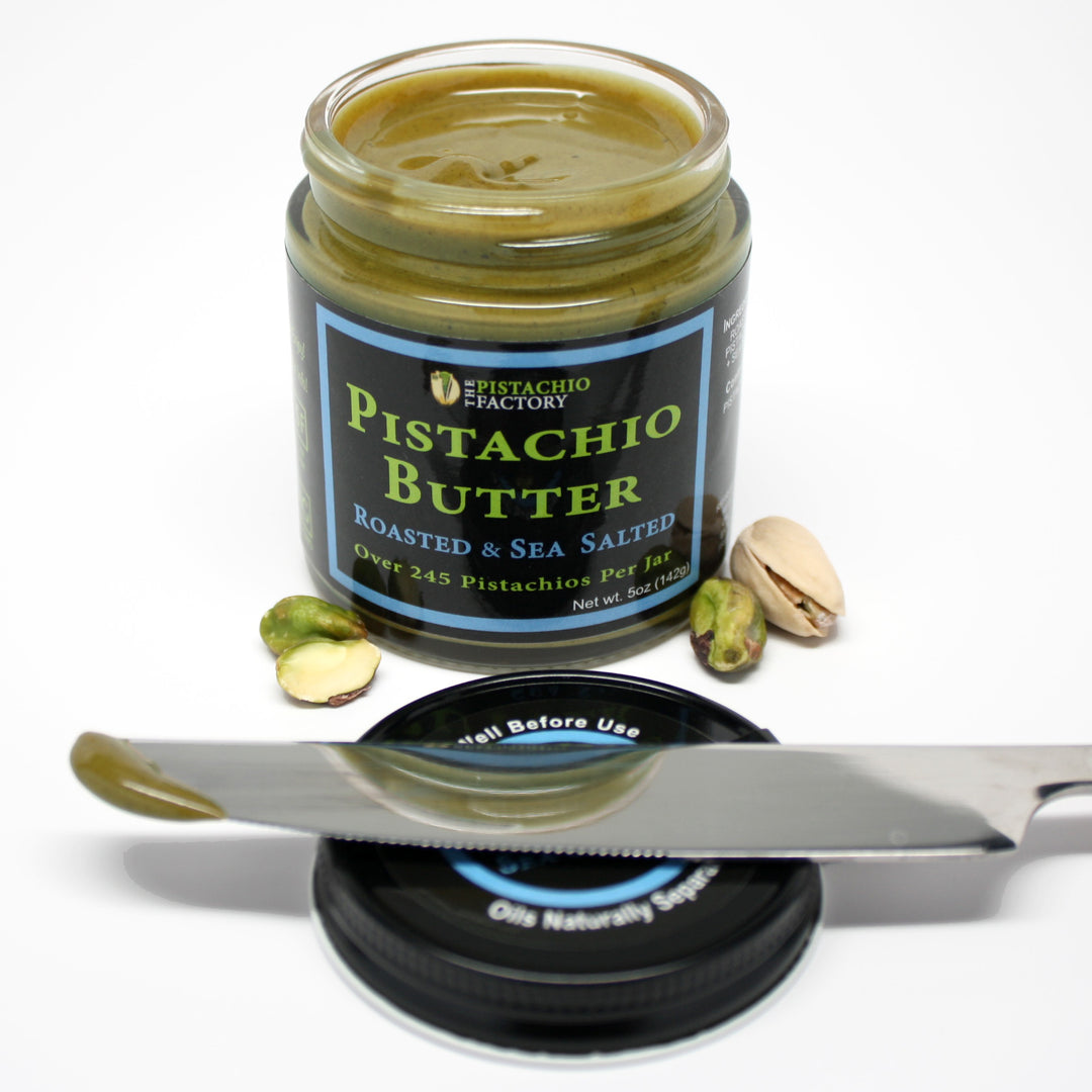Roasted + Sea Salted Pistachio Butter